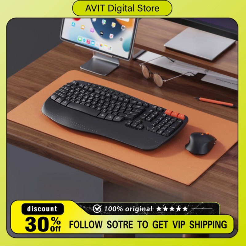Tablet Accessories Set - Meetion Directord Keyboard Mouse Set Dual
