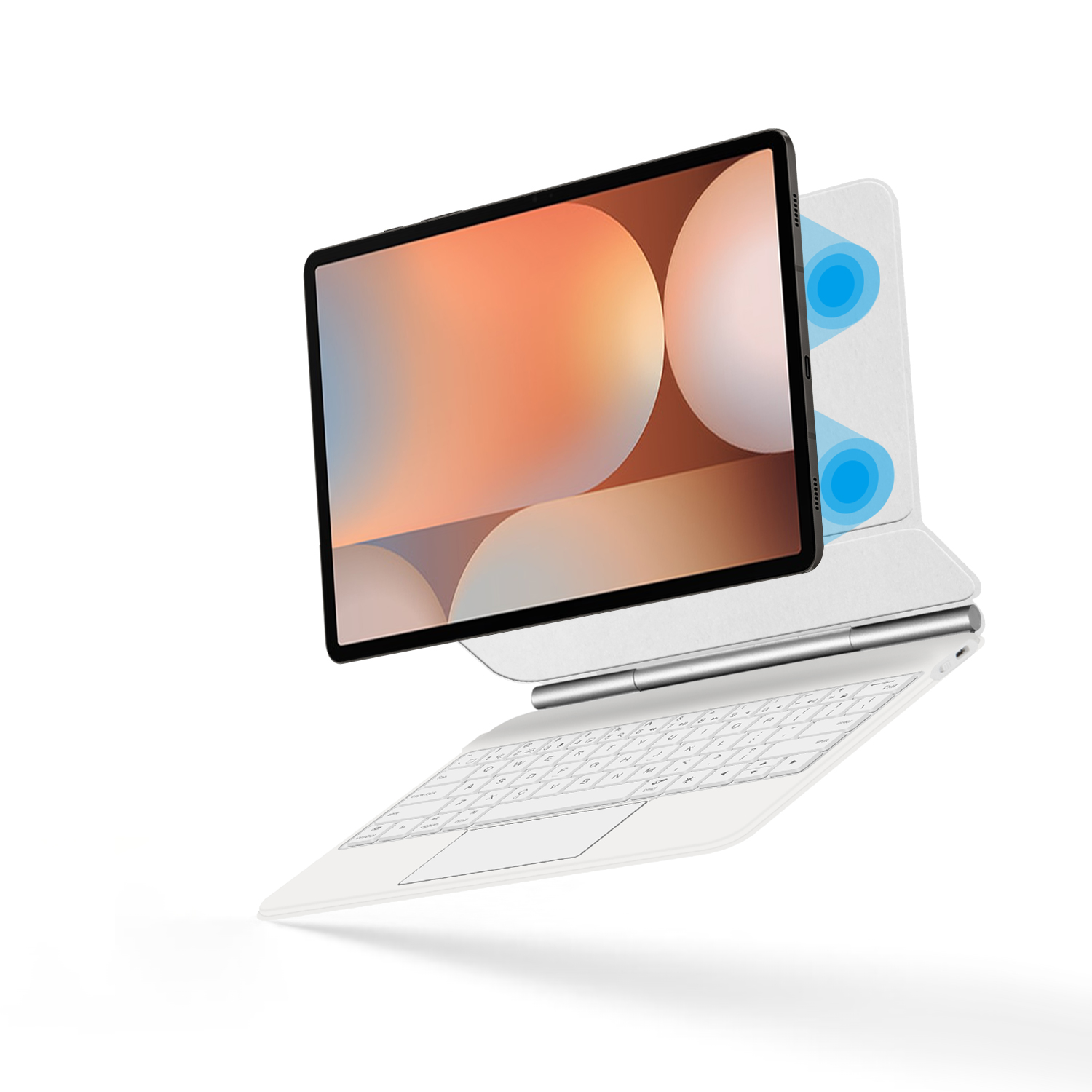 Magic Keyboard For Samsung Gal - Tablet Keyboard Case のレビューと価格