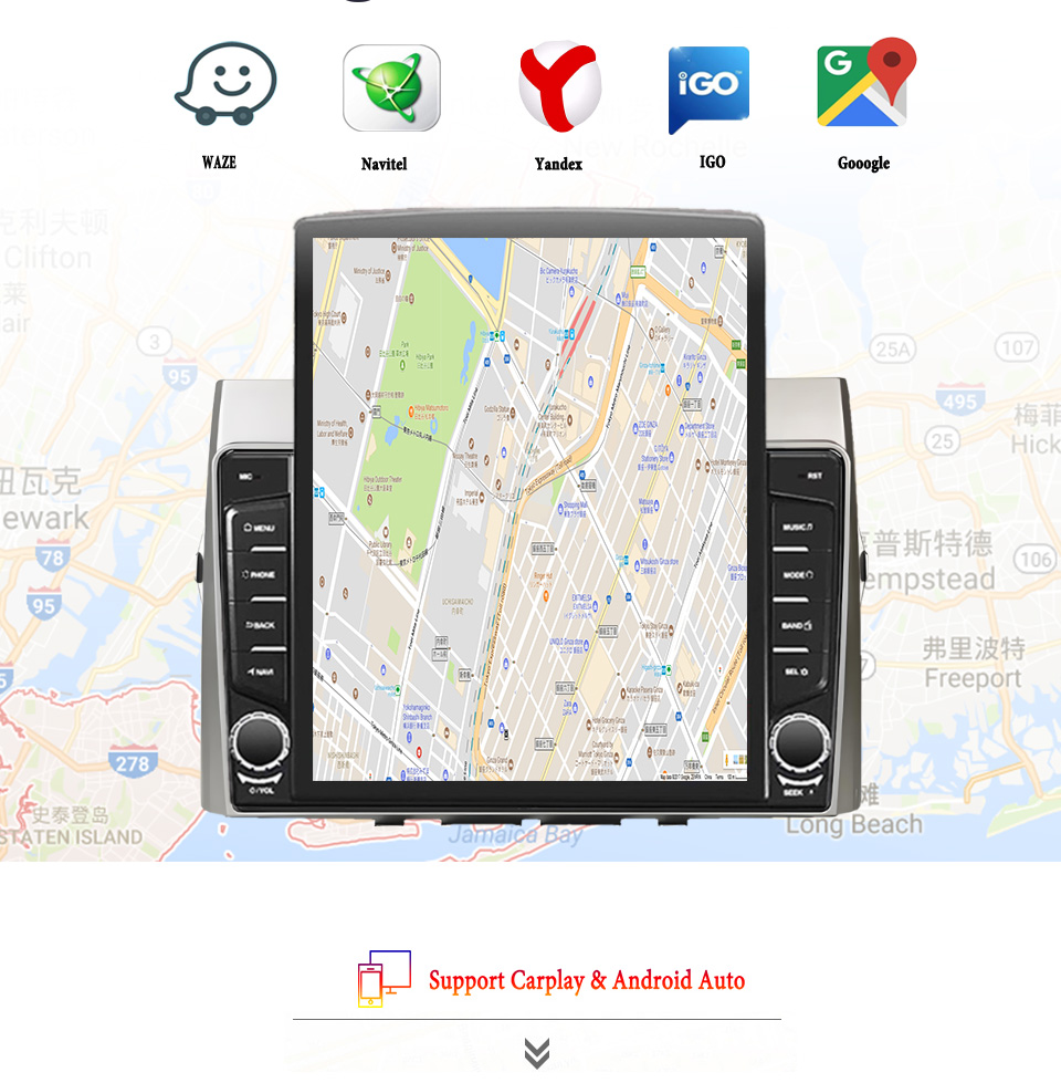8G+128G Android 14 For Toyota  - Tablet Danish Mobile & Accessories のレビューと価格