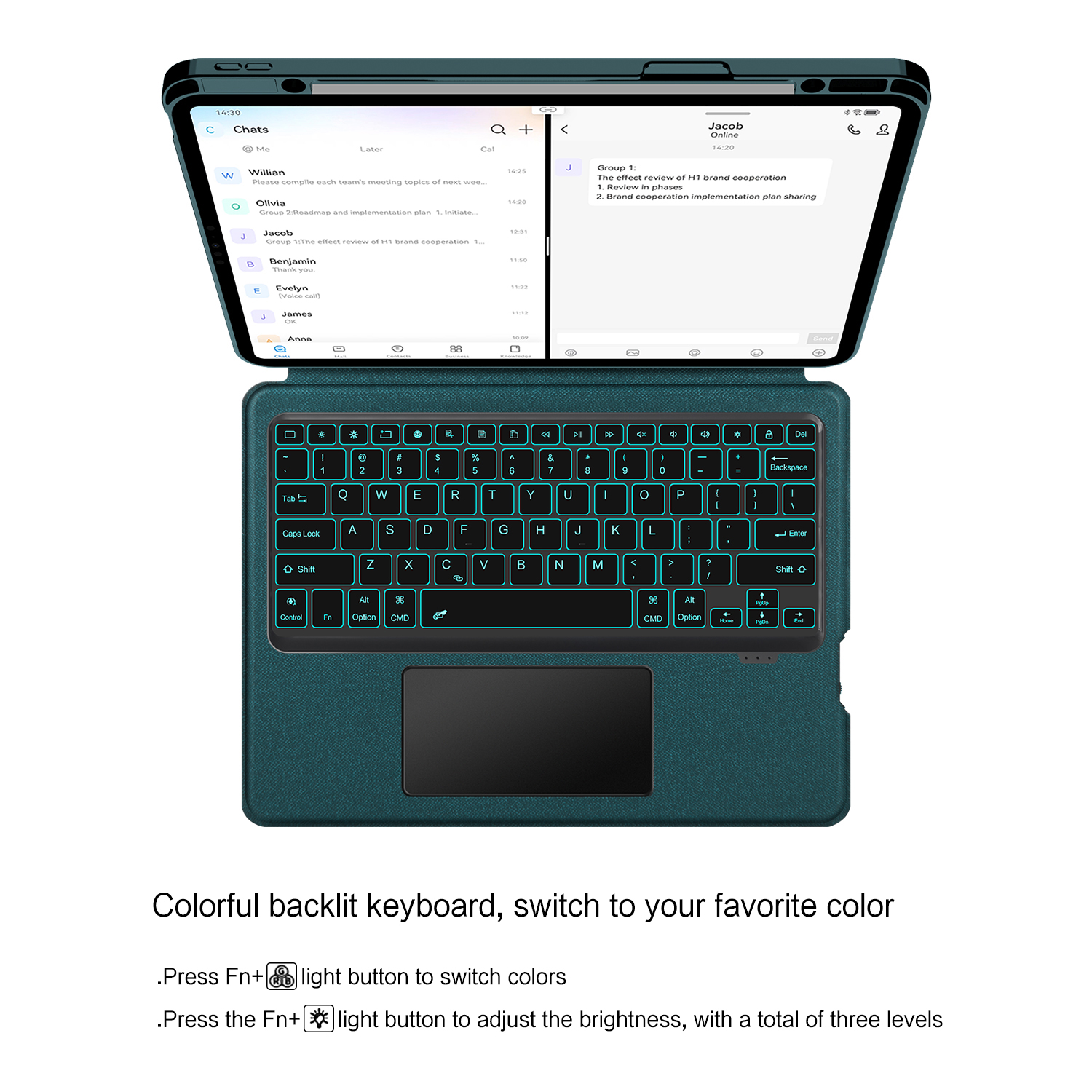 Magic Keyboard Case for iPad A - Tablet Keyboard Case のレビューと価格