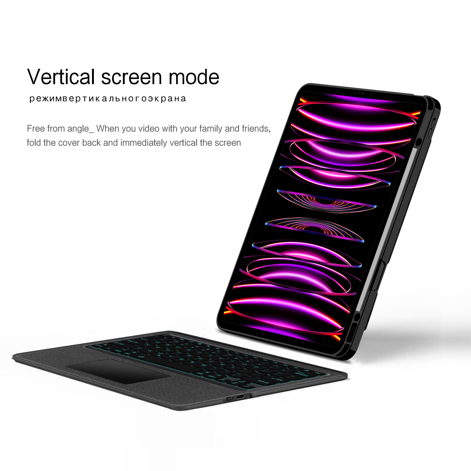 Magic Keyboard Case for iPad A - Tablet Keyboard Case のレビューと価格