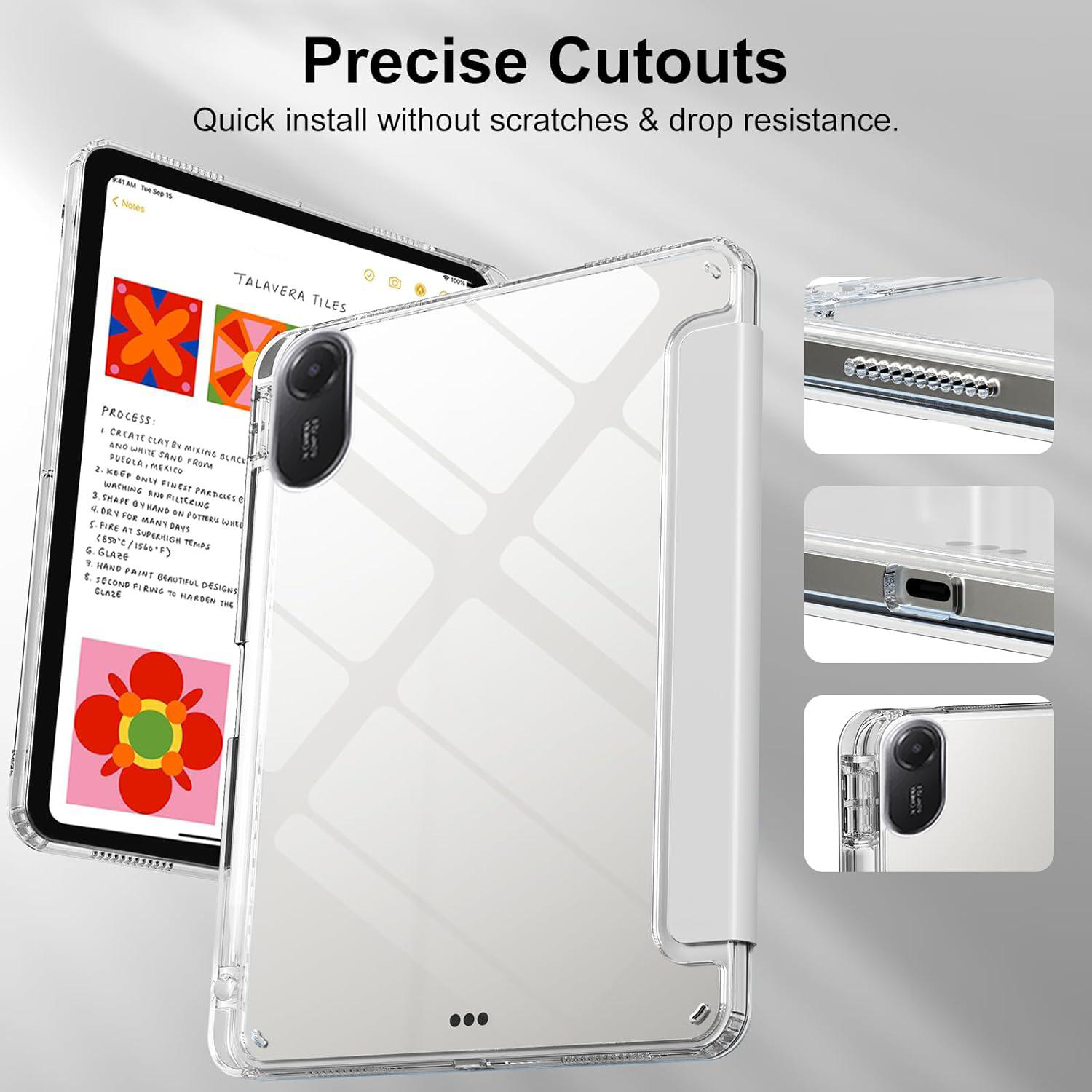 Clear Crystal Tablet Case With - Redmi Tablet Accessories のレビューと価格