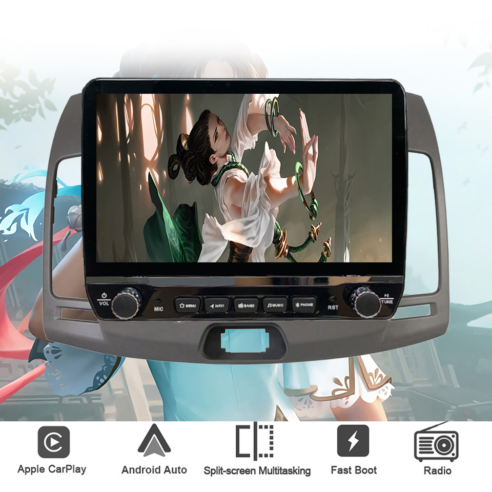 2Din Android 14 Autoradio Mult - Tablet Danish Mobile & Accessories のレビューと価格