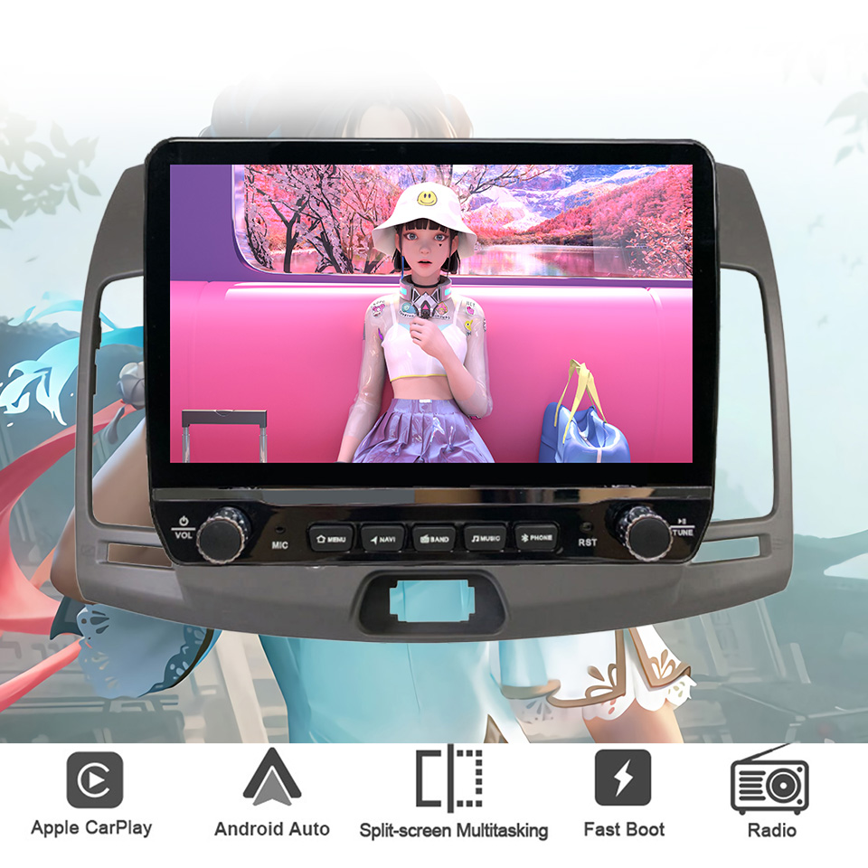 2Din Android 14 Autoradio Mult - Tablet Danish Mobile & Accessories のレビューと価格