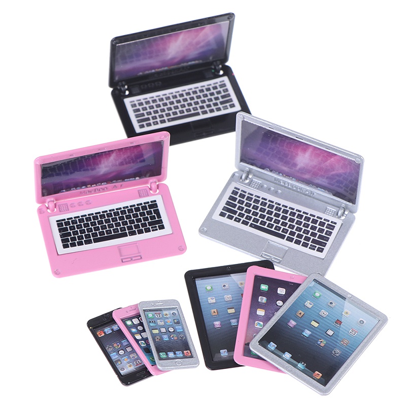 3Pcs/Set Simulation Mini Lapto - Tablet Accessories Set のレビューと価格