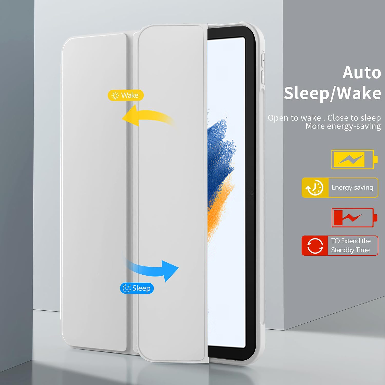 Tri-fold Flip Case For Samsung - Vortex Tablet Accessories のレビューと価格