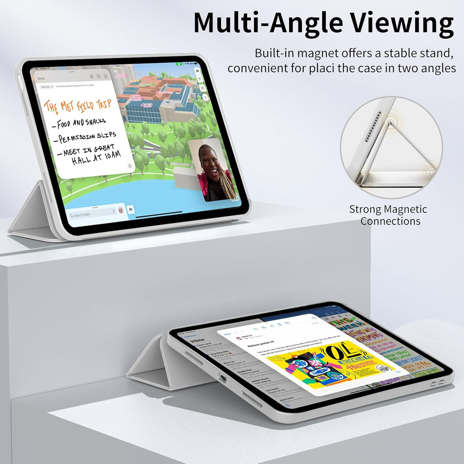 Tri-fold Flip Case For Samsung - Vortex Tablet Accessories のレビューと価格