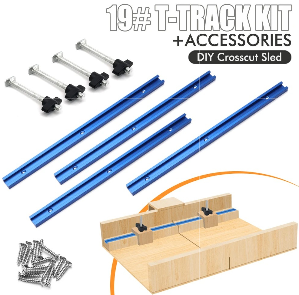 19# T-Track Kit for Router Tab - Tablet Accessories Set のレビューと価格