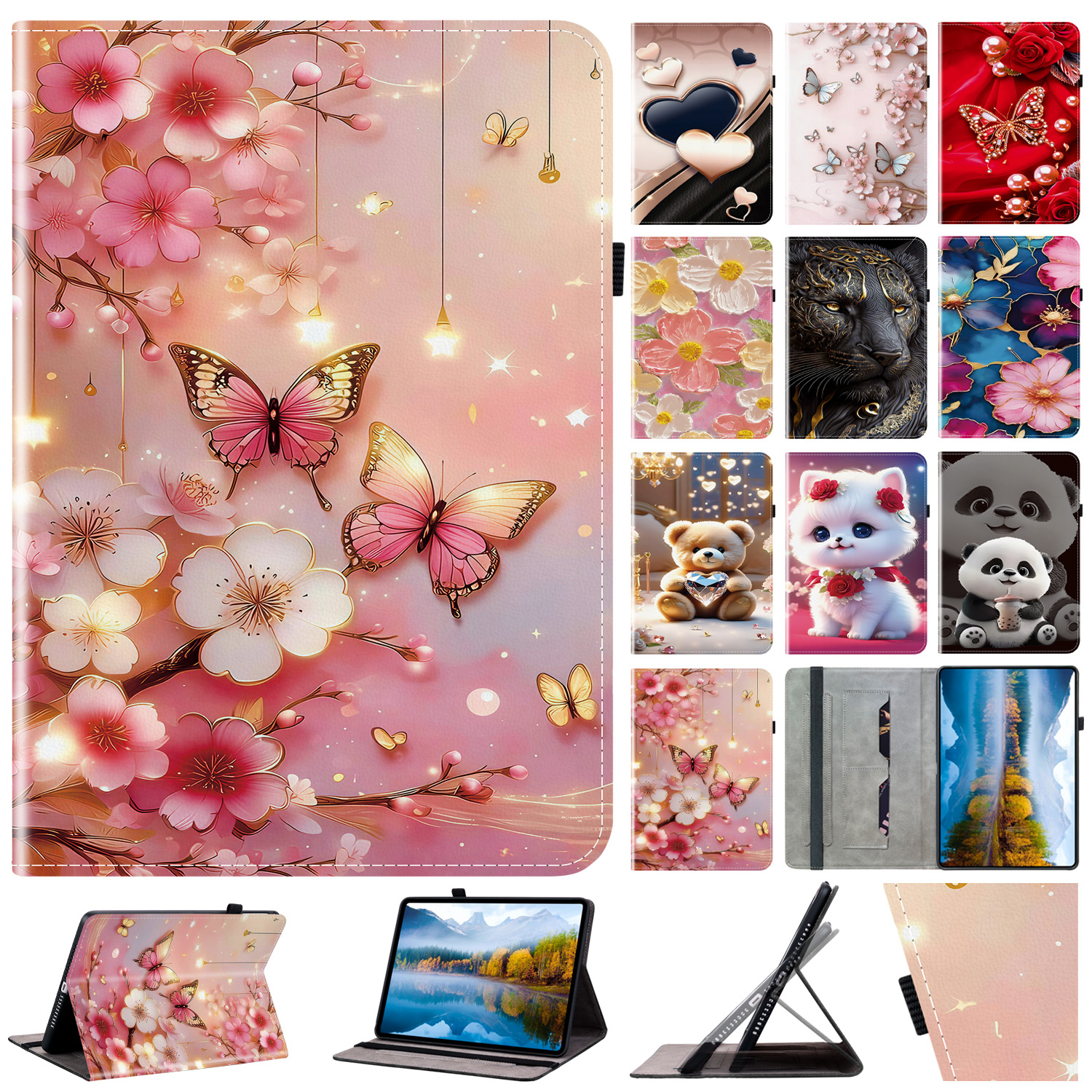 Leather Case For Lenovo Tab M1 - Lenovo Tablet M10 Accessories のレビューと価格