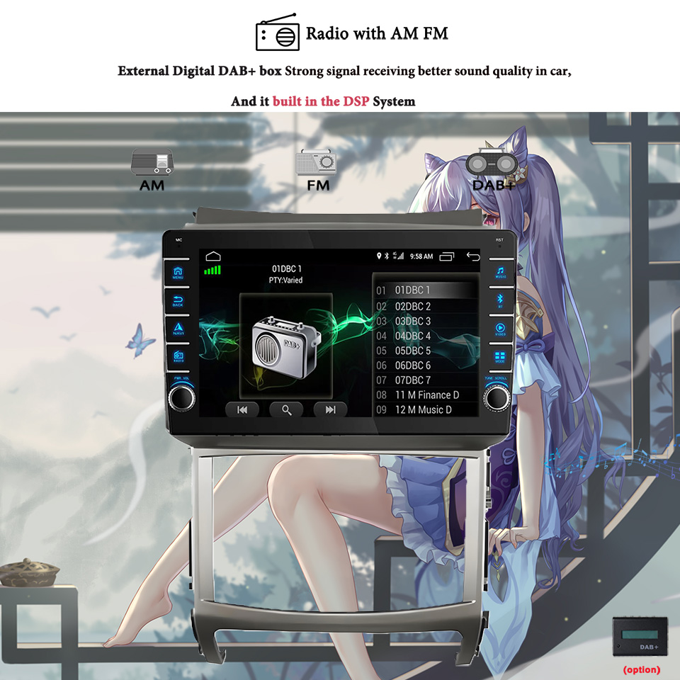 8G+128G Android14 For Hyundai  - Tablet Danish Mobile & Accessories のレビューと価格