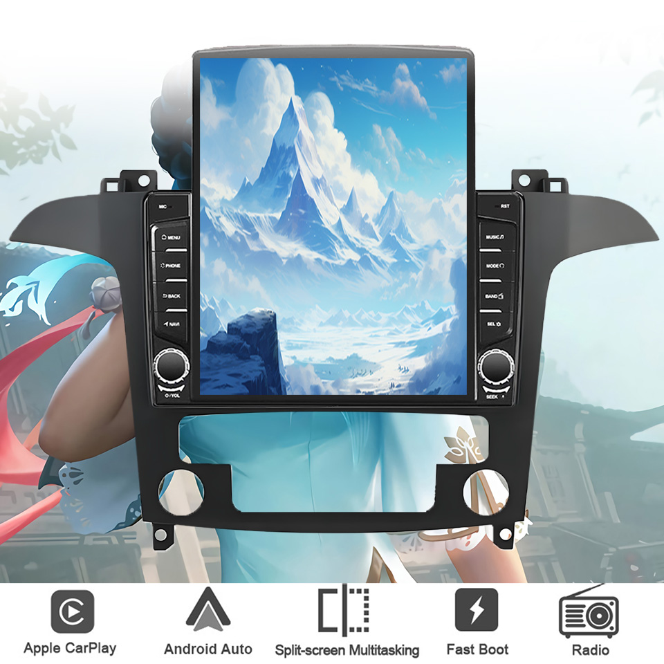 Android 14 8G+128G Car Radio F - Tablet Danish Mobile & Accessories のレビューと価格