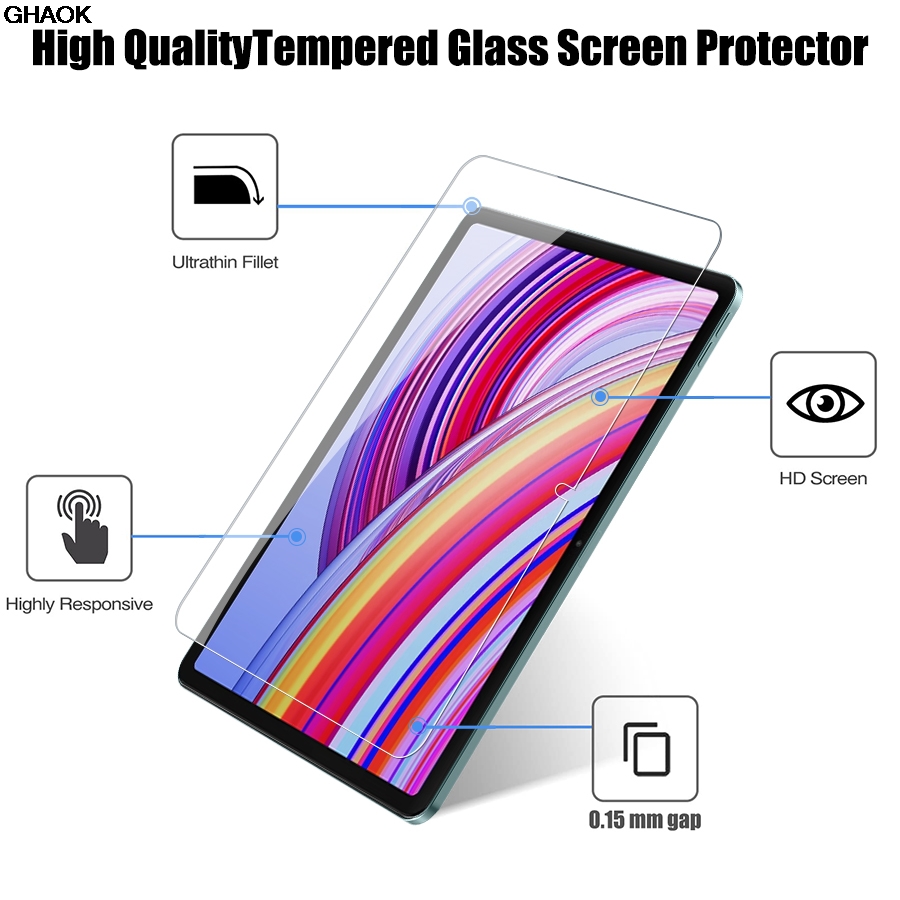 2PCS Tempered Glass Screen Pro - Redmi Tablet Accessories のレビューと価格
