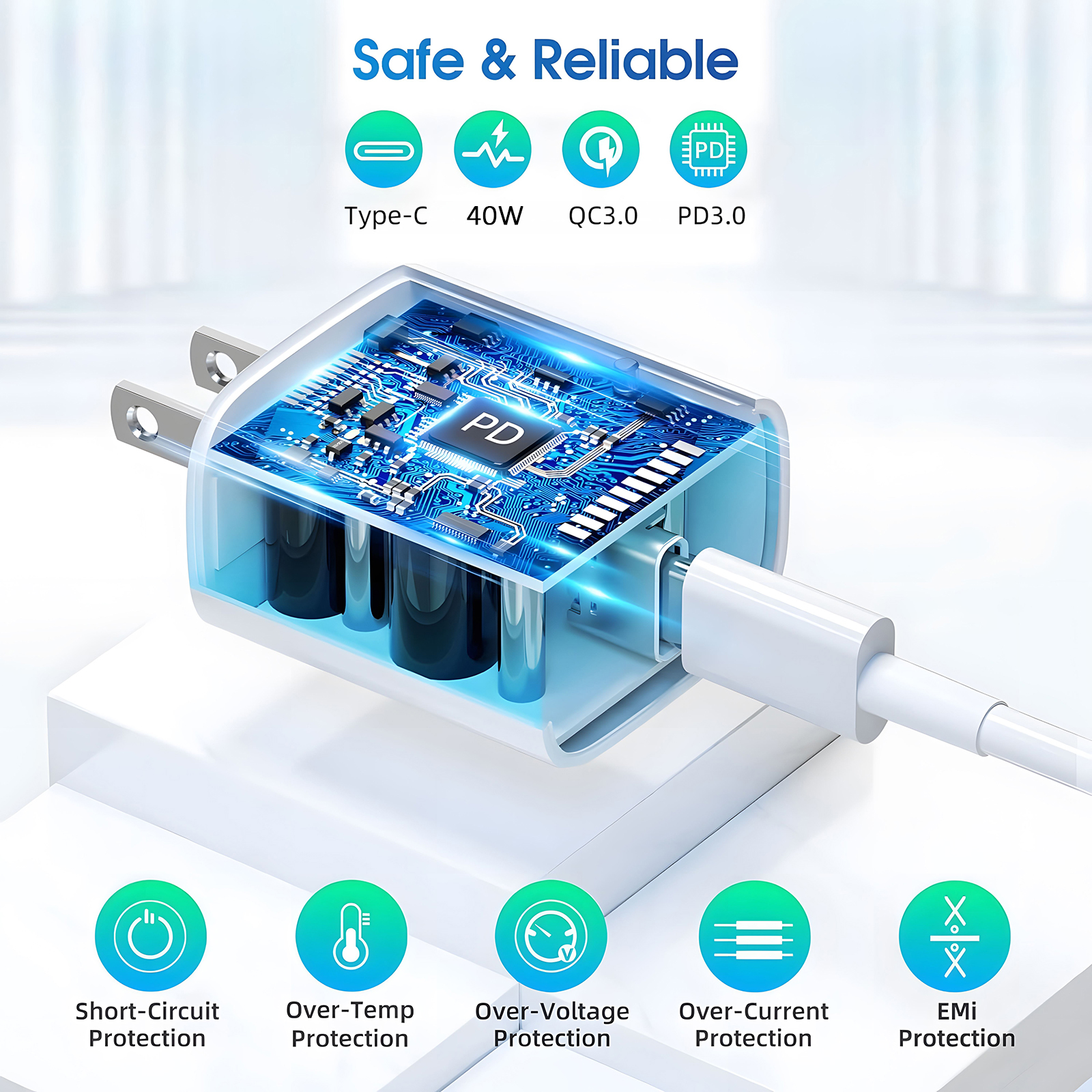 2-4 Set 40W Fast Charger for i - Tablet Accessories Set のレビューと価格