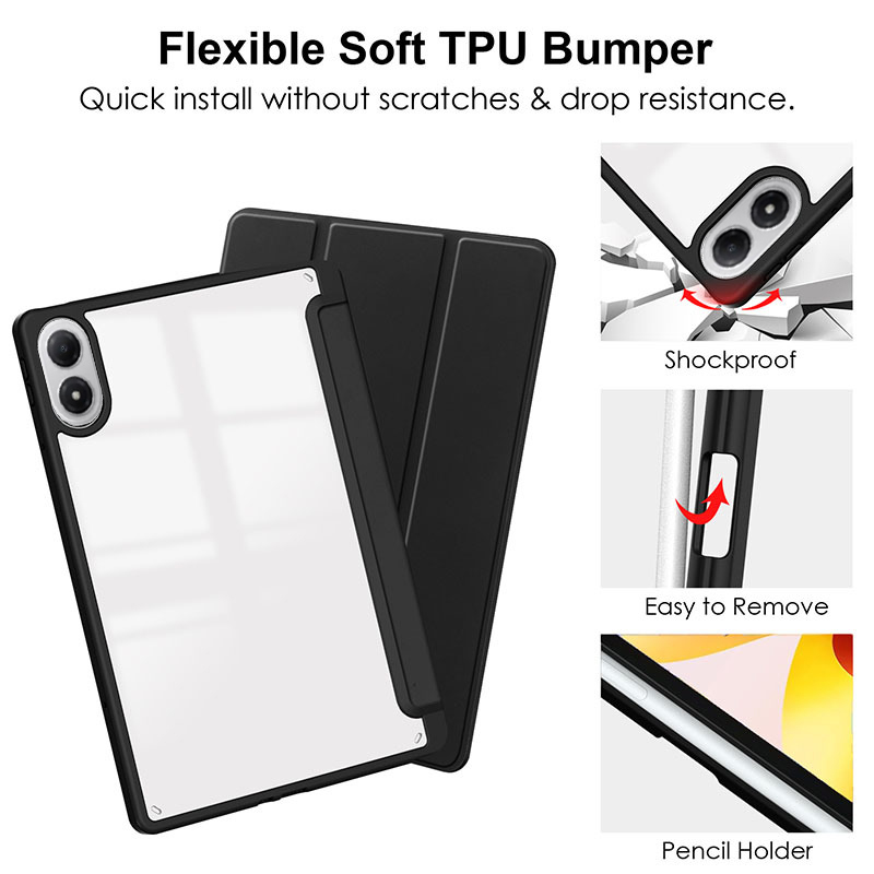Smart Case For Xiaomi Redmi Pa - Redmi Tablet Accessories のレビューと価格