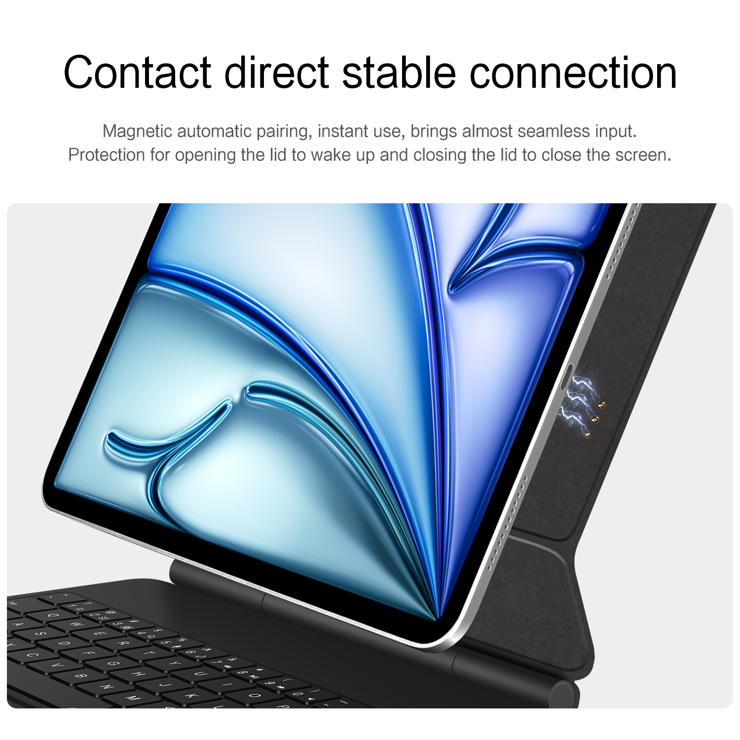 Smart Pogo Pin Direct Connecti - Tablet Keyboard Case のレビューと価格