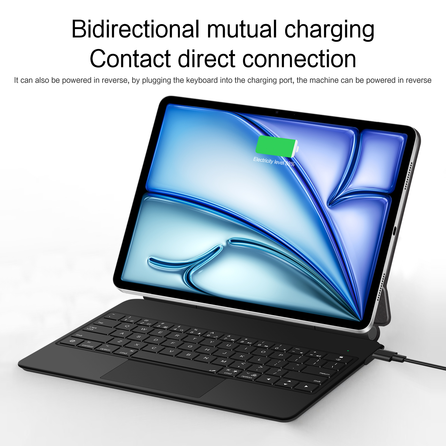 Smart Pogo Pin Direct Connecti - Tablet Keyboard Case のレビューと価格